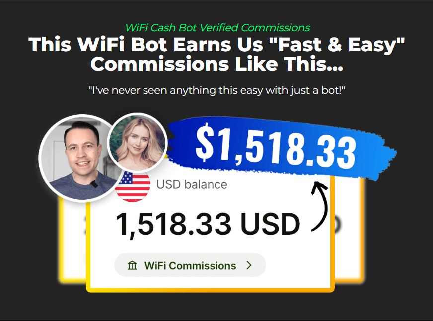wifi cash bot result